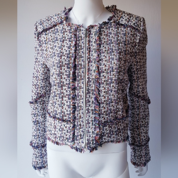 Multicolor Tweed Jacket 🔥 - Picture 3 of 5